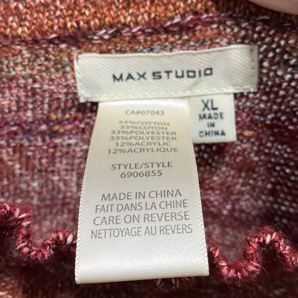 Max Studio sweater dress with mock turtleneck and long sleeve - Picture 5 of 5